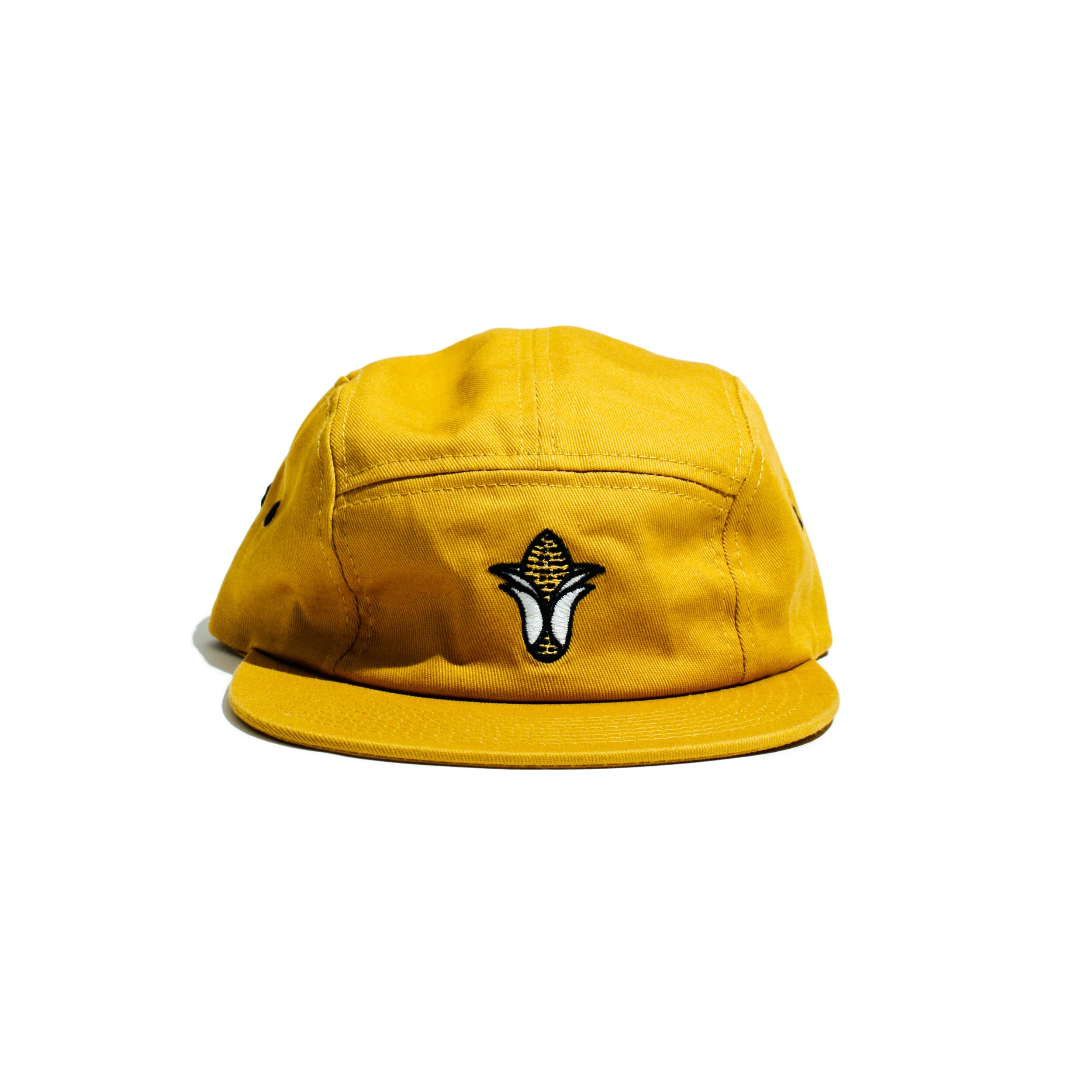 Maize 5 Panel Camper Hat — Chef Gabe Erales Maize 5 Panel Camper Hat — Chef Gabe Erales